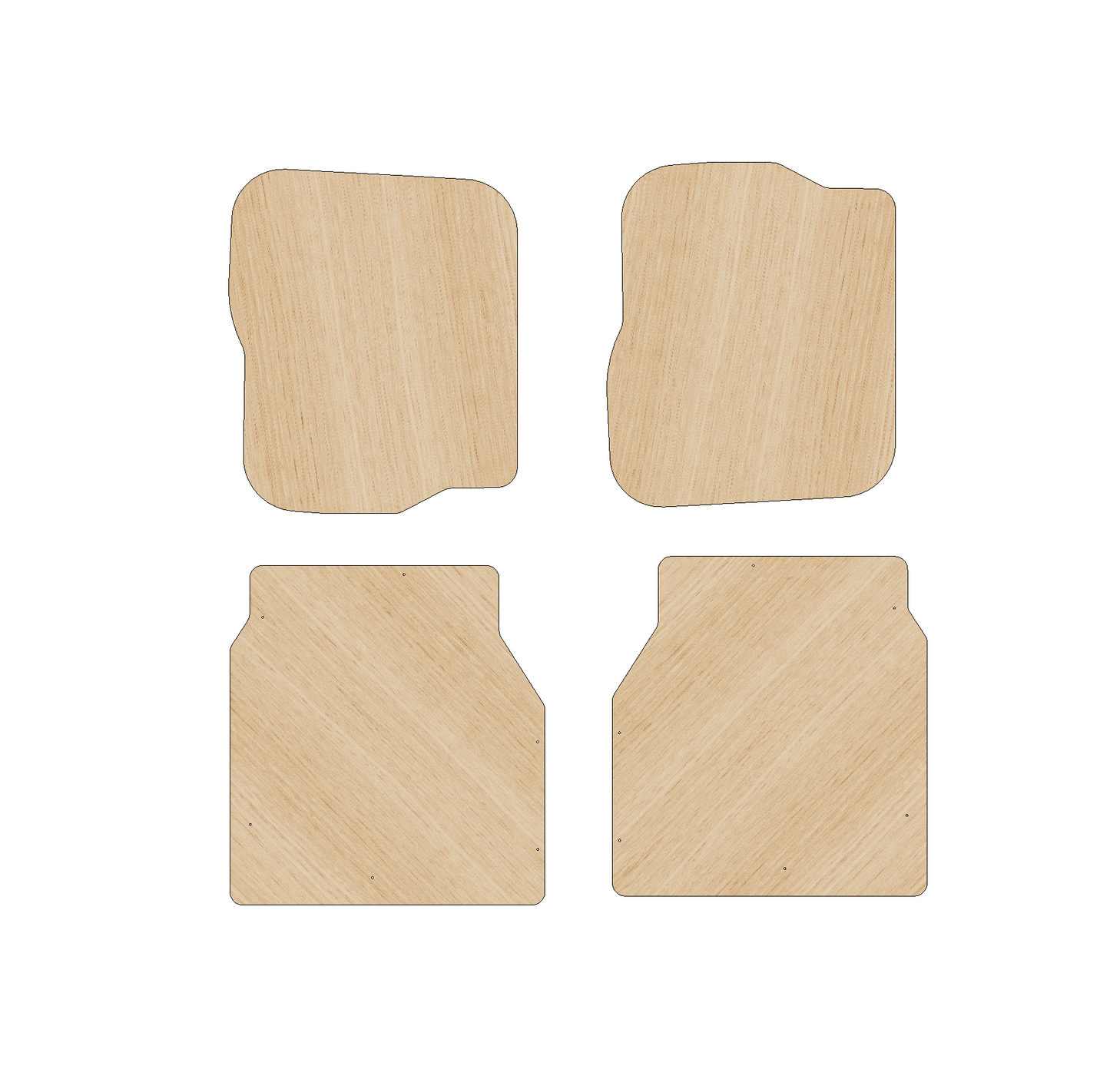 Citroen Dispatch 2016-Present SWB Compact - Rear Door Panels