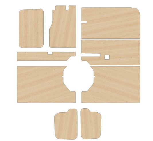 Ford Transit 2014-Present - Full Ply Lining Kit