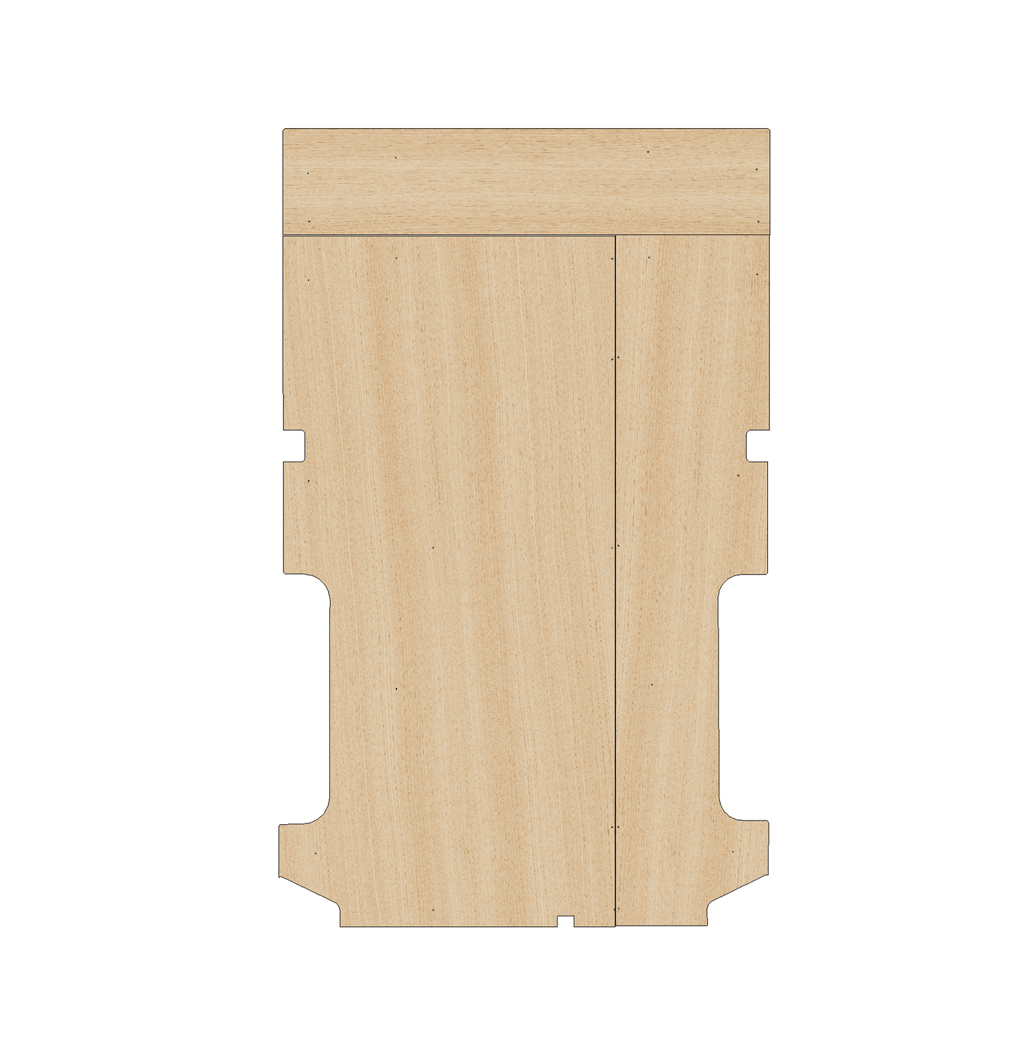 Ford Transit Custom 2013-2023 LWB - Floor Ply Lining Kit