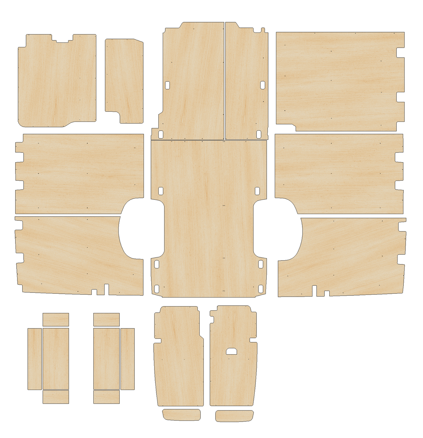 Volkswagen Crafter 2017-Present - Full Ply Lining Kit