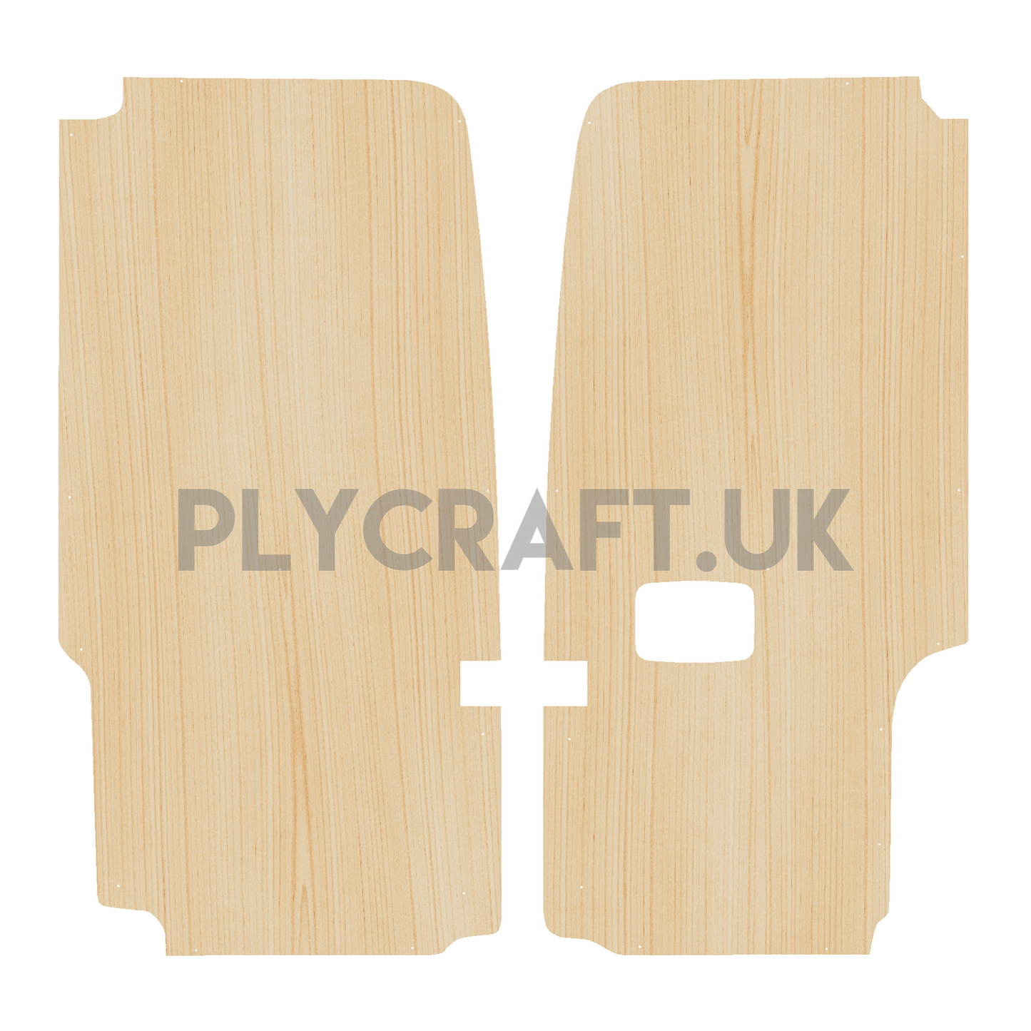Mercedes Sprinter 2006-17 Standard Height - Rear Door Panels Ply Lining Kit