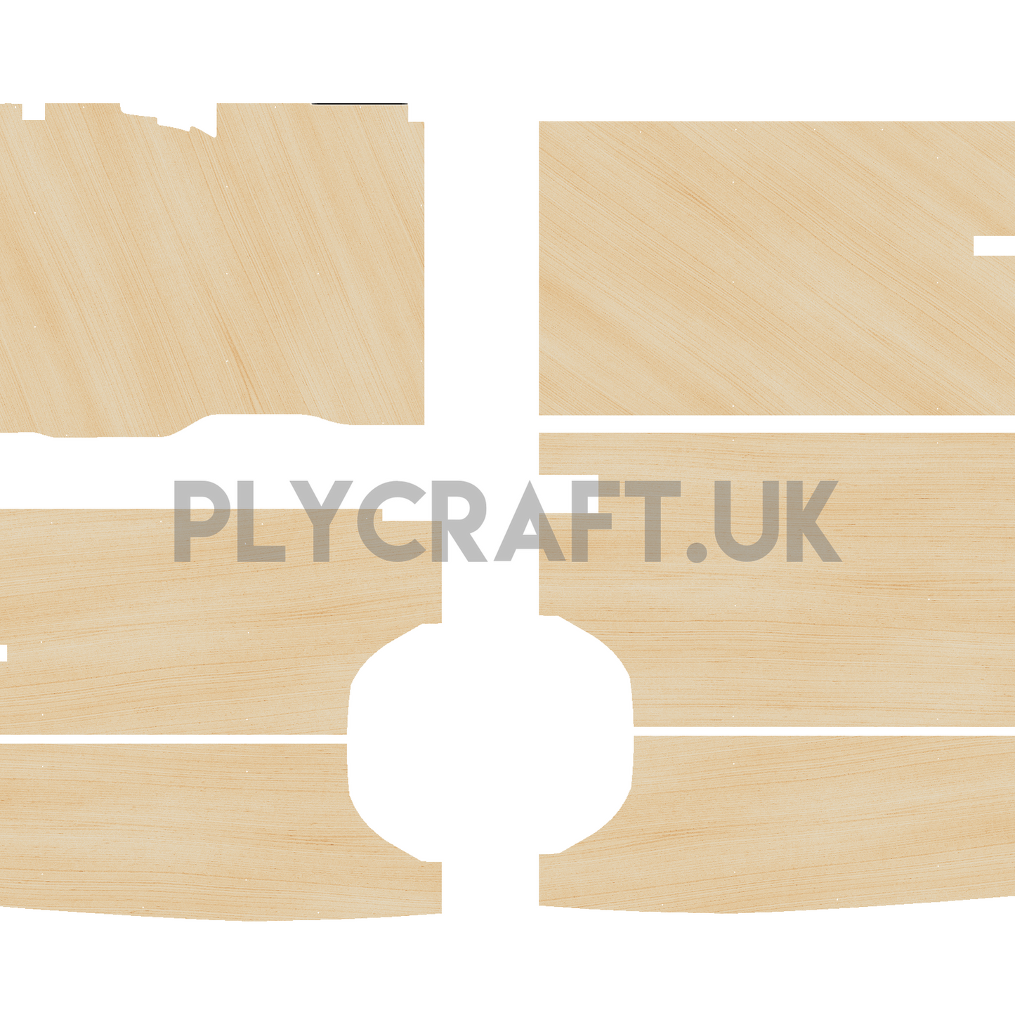 Mercedes Sprinter 2018-Present MWB FWD - Side Panels Ply Lining Kit