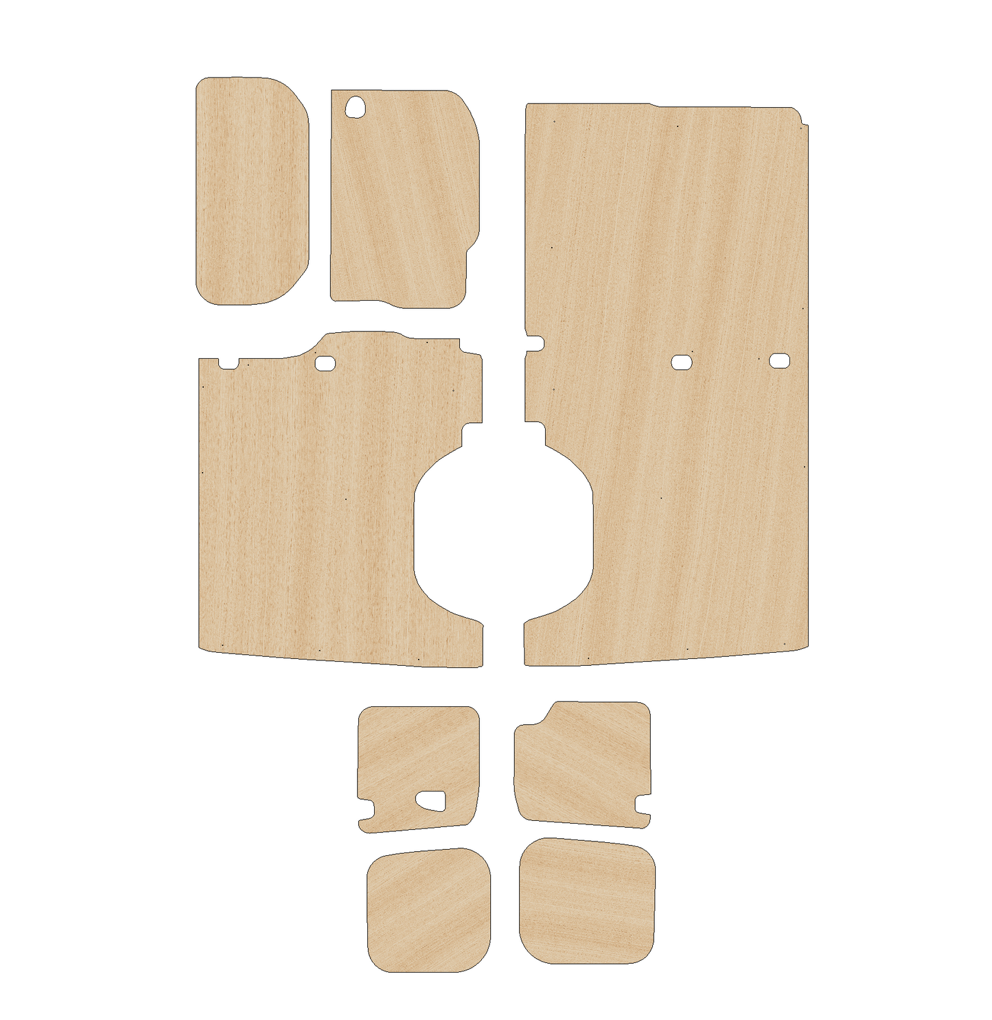 Renault Traffic 2014-Present - Full Ply Lining Kit