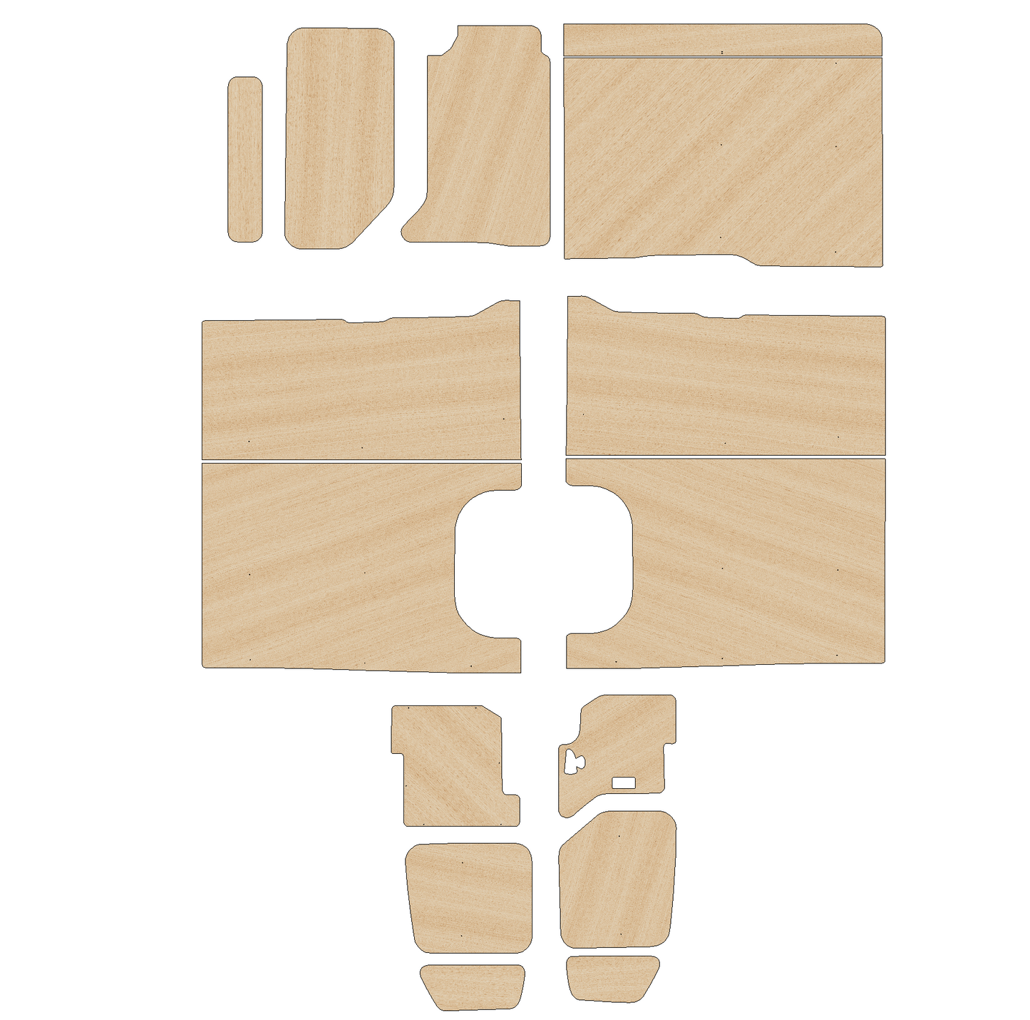 Nissan NV400/Interstar 2010-2024 - Full Ply Lining Kit