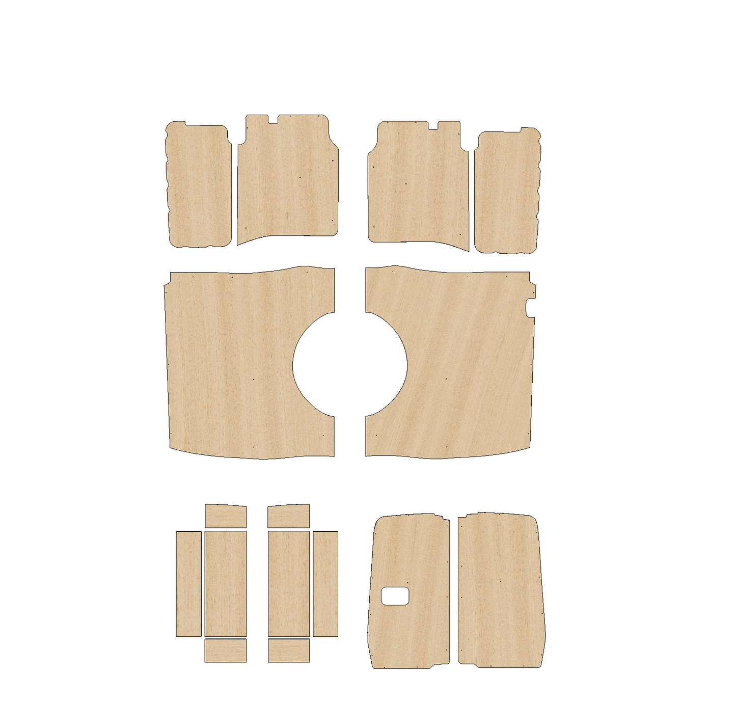 Mercedes Vito 2014 - Present - Full Ply Lining Kit