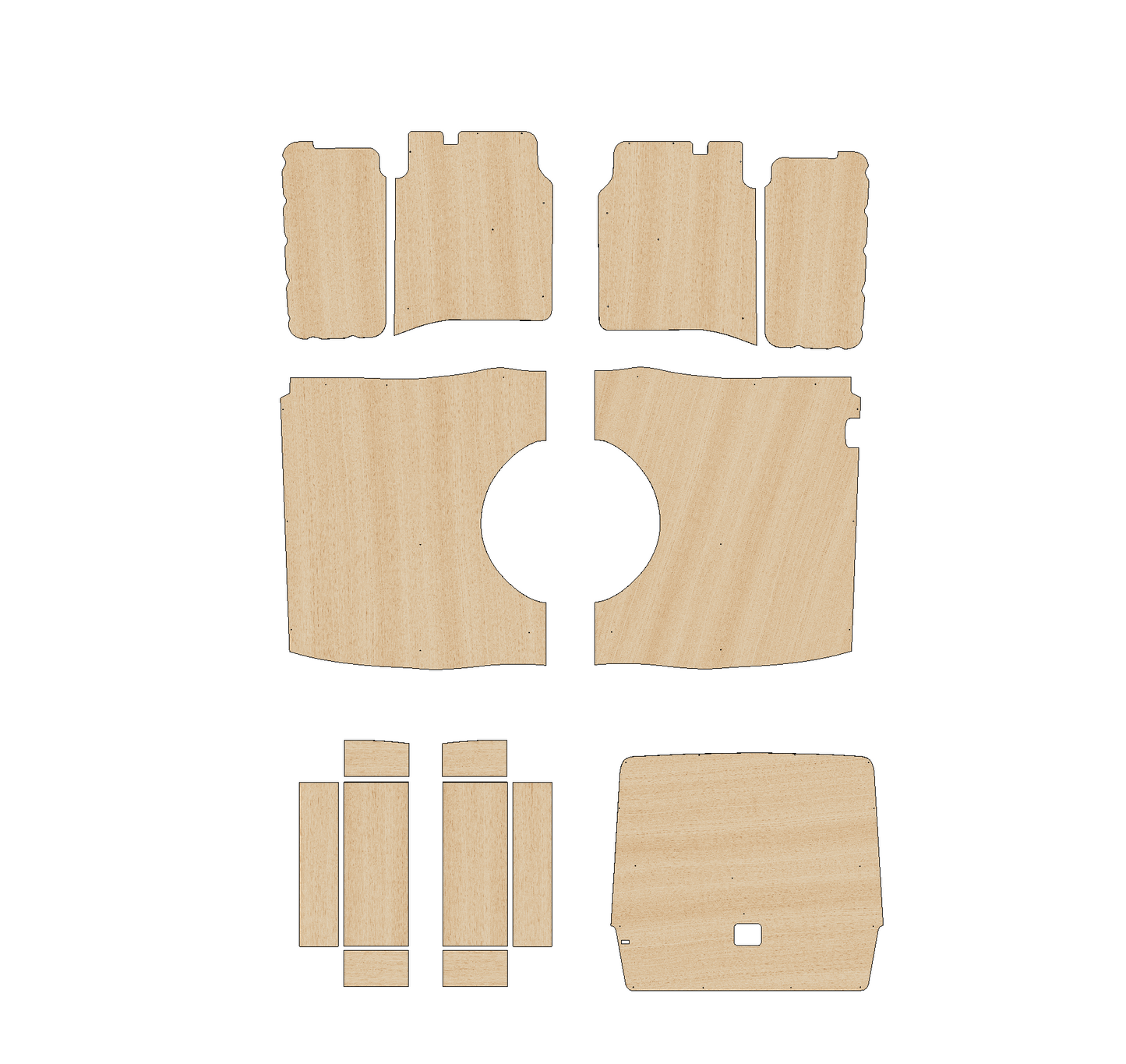 Mercedes Vito 2014 - Present - Full Ply Lining Kit