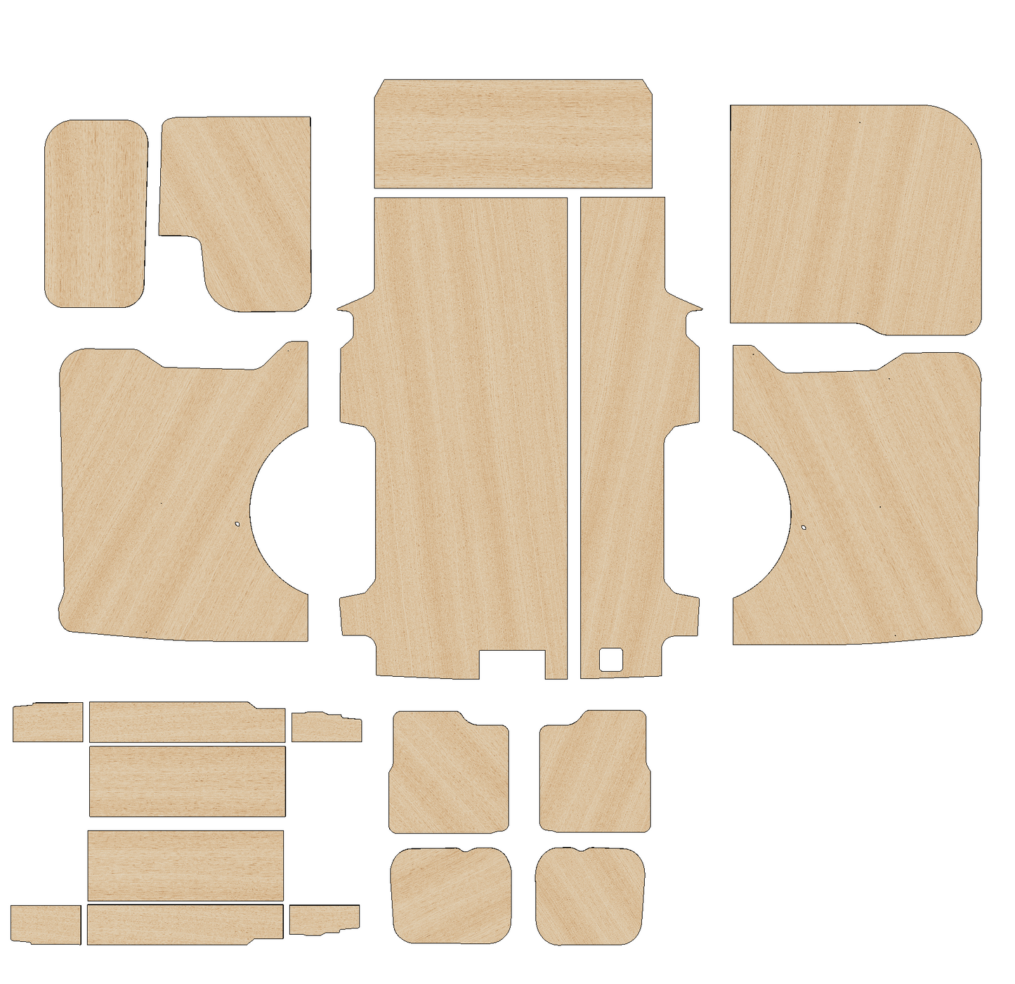 Volkswagen Transporter T7 2025 - Present - Full Ply Lining Kit
