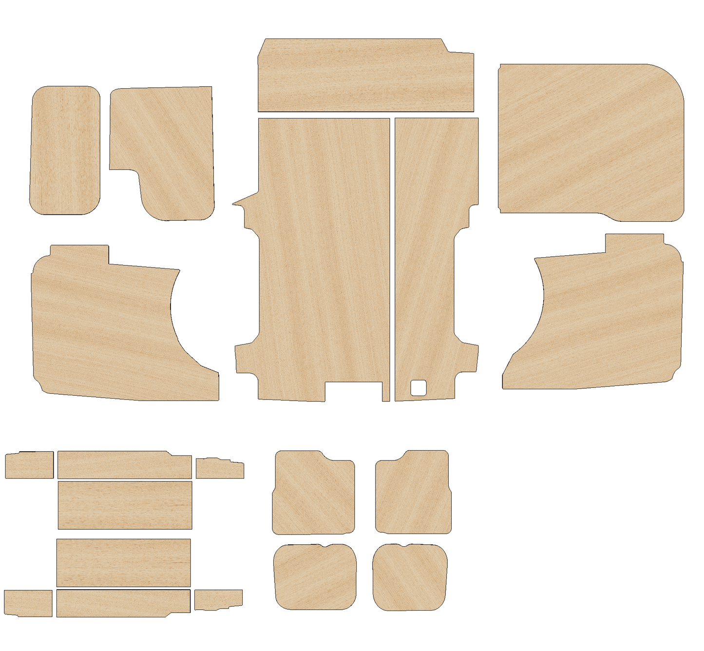 Volkswagen Transporter T7 2025 - Present - Full Ply Lining Kit