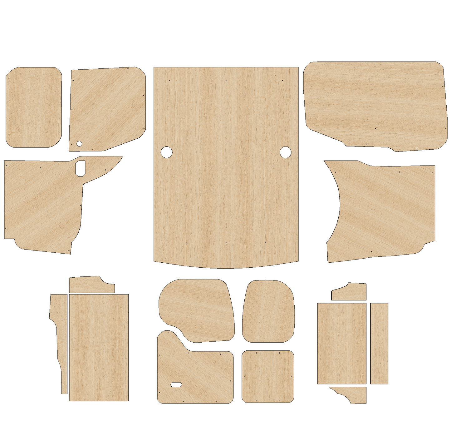 Volkswagen Caddy (and Caddy Maxi) 2021 - Present - Full Ply Lining Kit