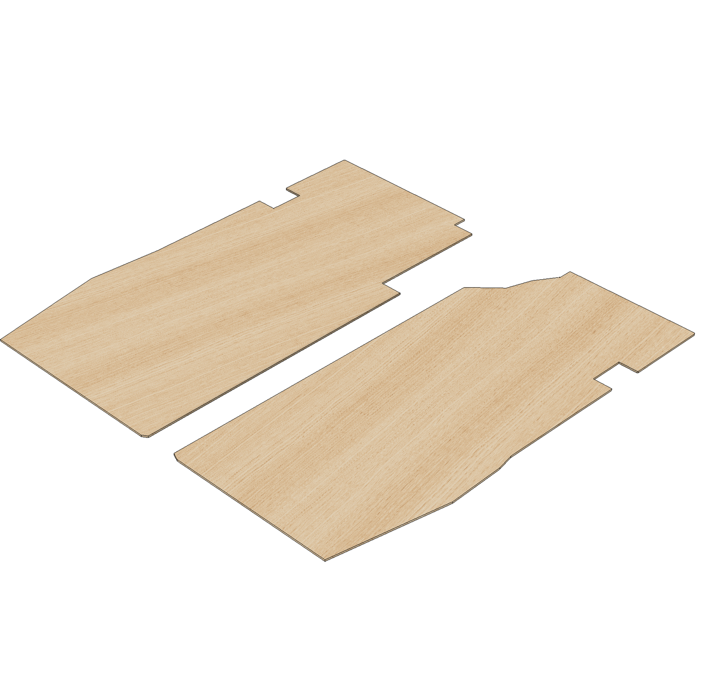 Nissan Interstar 2025-Present - Rear Door Panels Ply Lining Kit