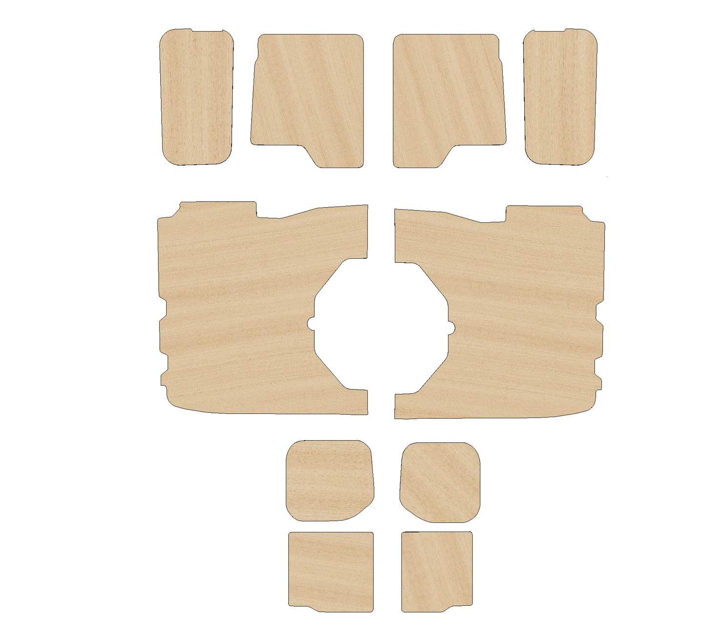 Ford Transit Custom 2013-2023 - Full Ply Lining Kit