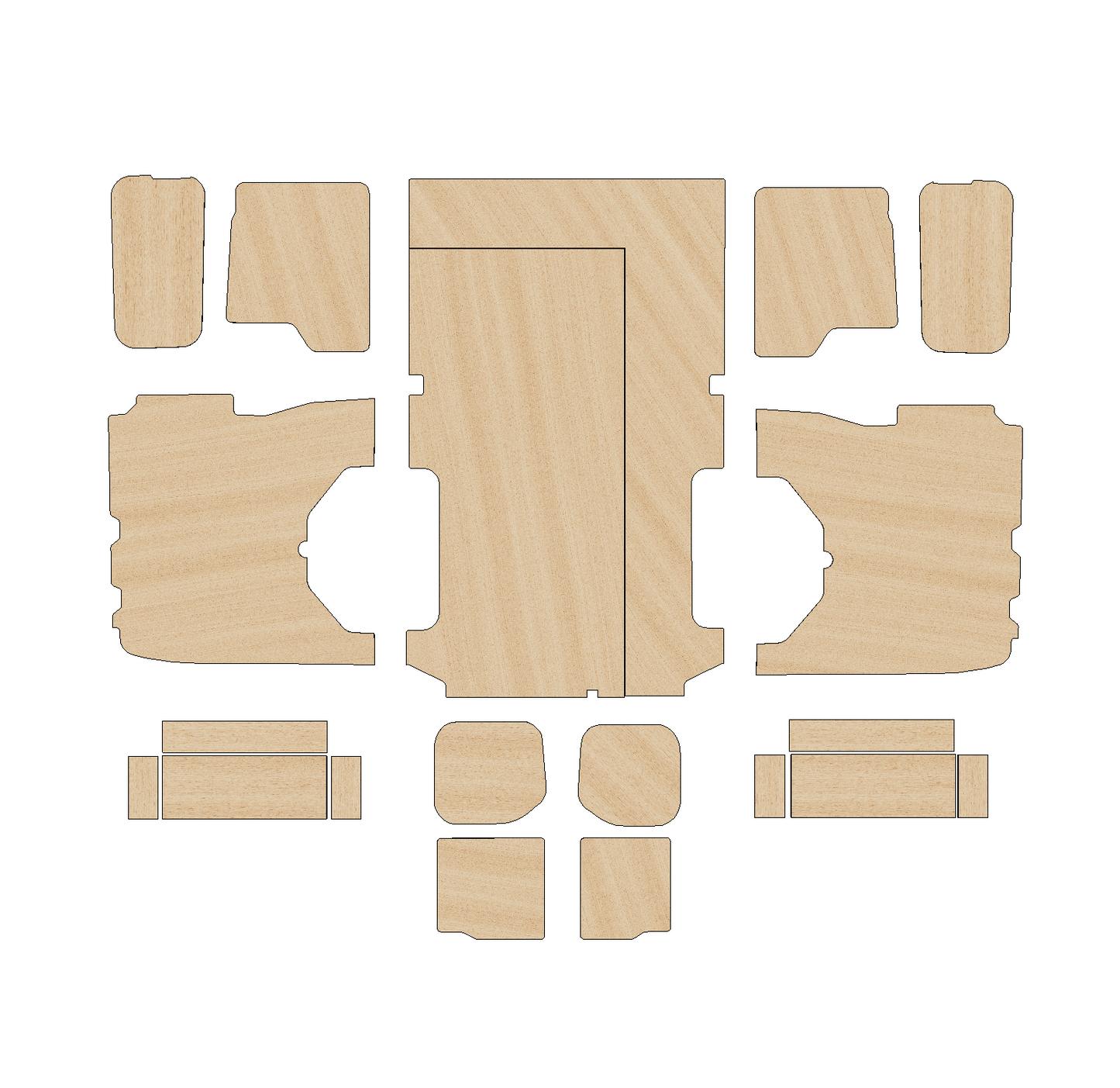 Ford Transit Custom 2013-2023 - Full Ply Lining Kit