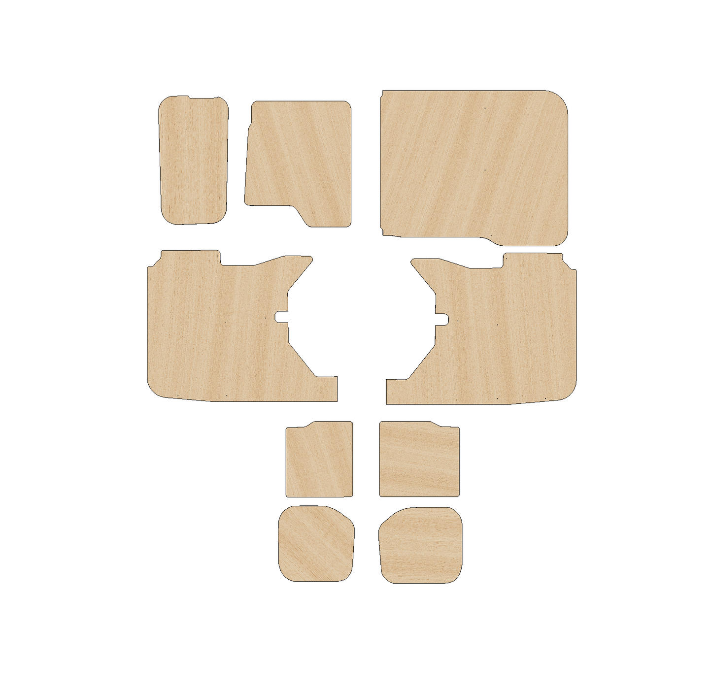 Ford Transit Custom 2013-2023 - Full Ply Lining Kit