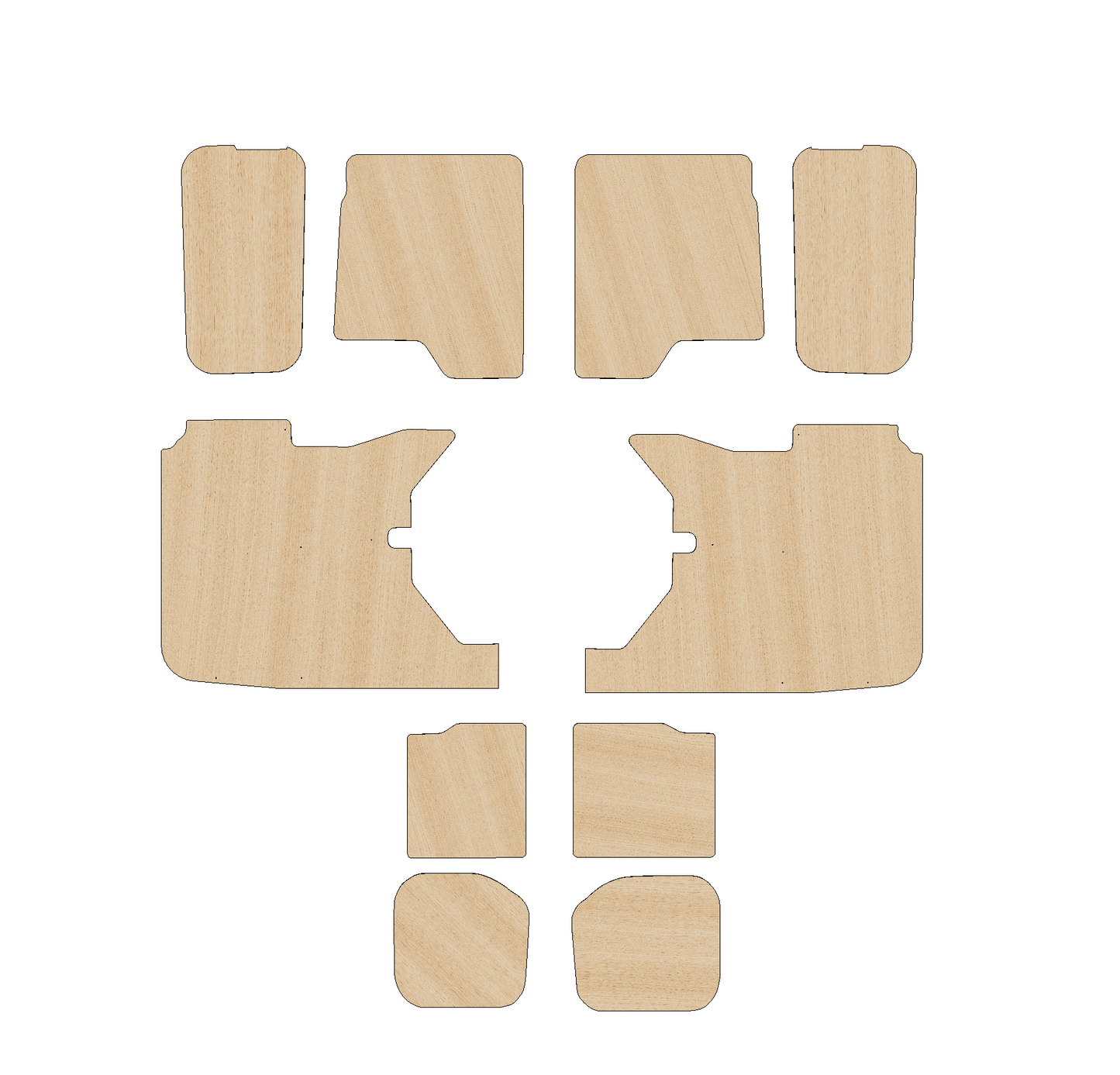 Ford Transit Custom 2013-2023 - Full Ply Lining Kit