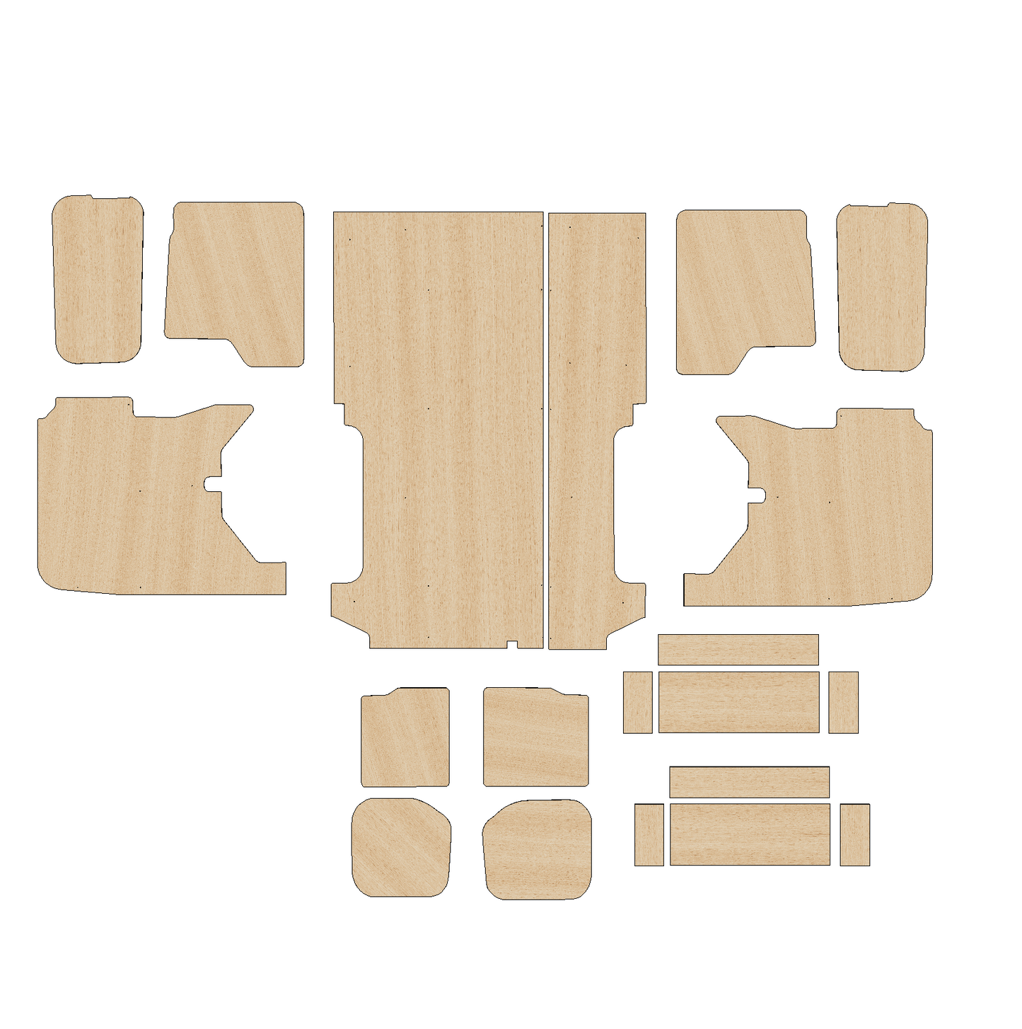 Ford Transit Custom 2013-2023 - Full Ply Lining Kit