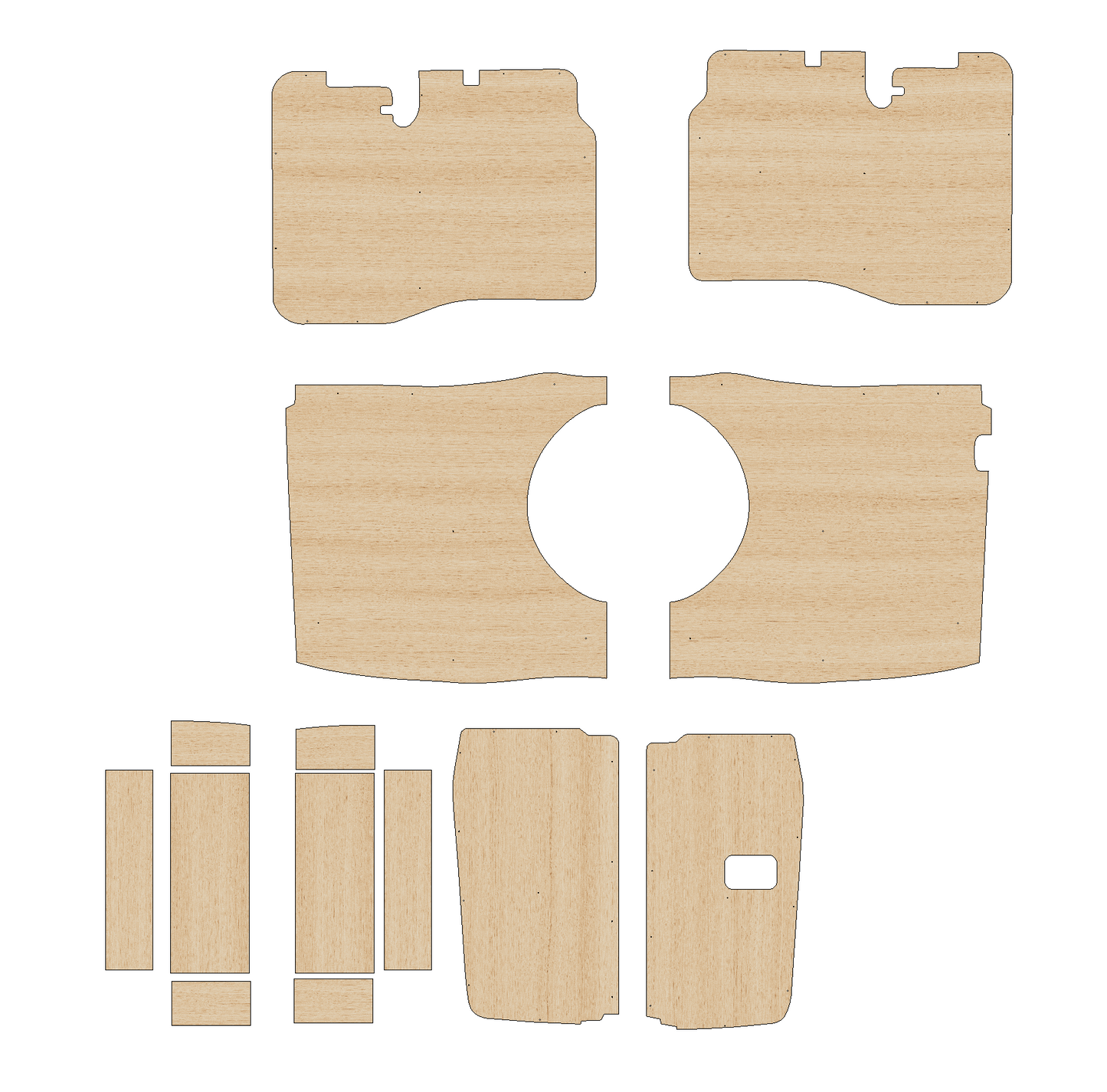 Mercedes Vito 2003-14 - Full Ply Lining Kit