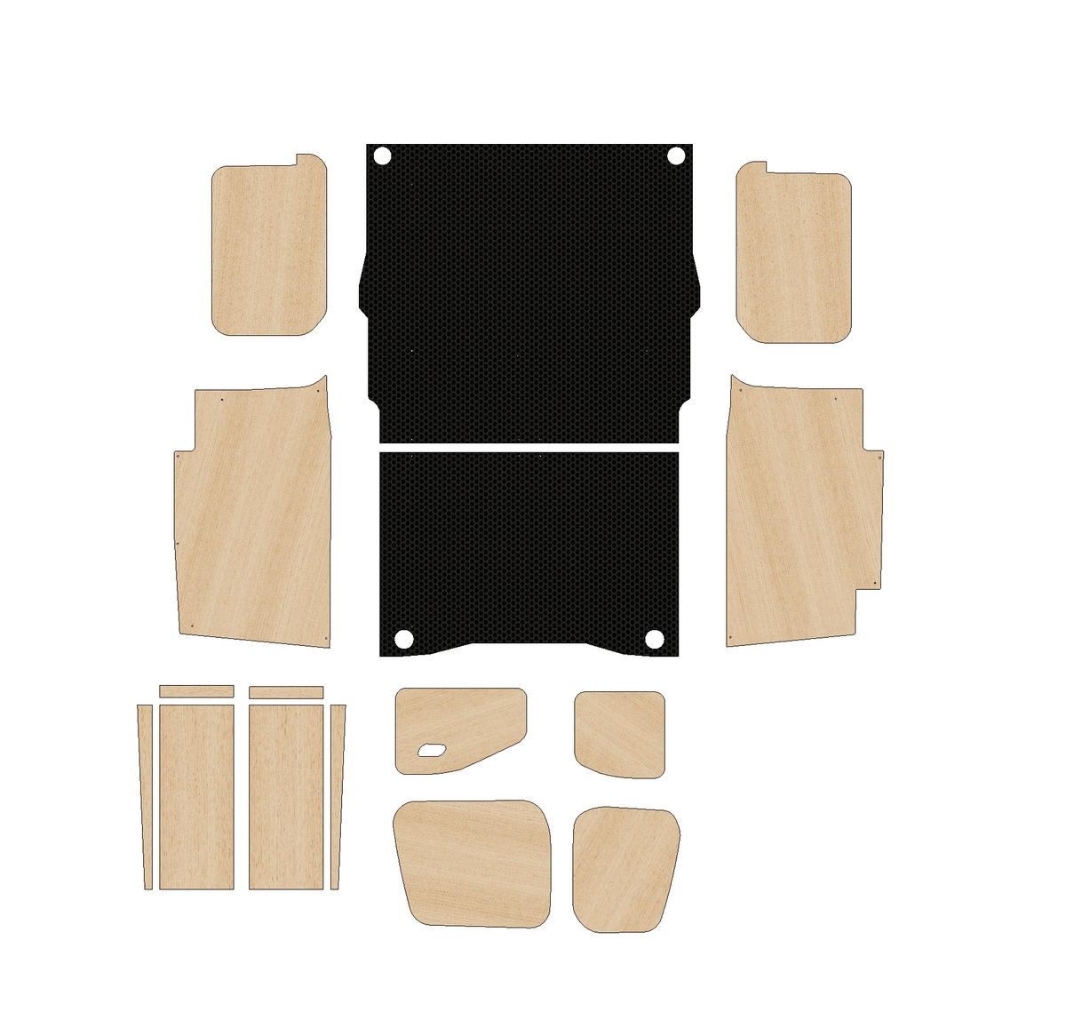 Peugeot Partner 2018 - Present - Full Ply Lining Kit