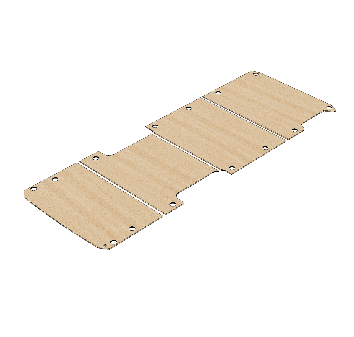 Iveco Daily 4100 | L3 | 2014 - Present | Floor Ply Lining Kit