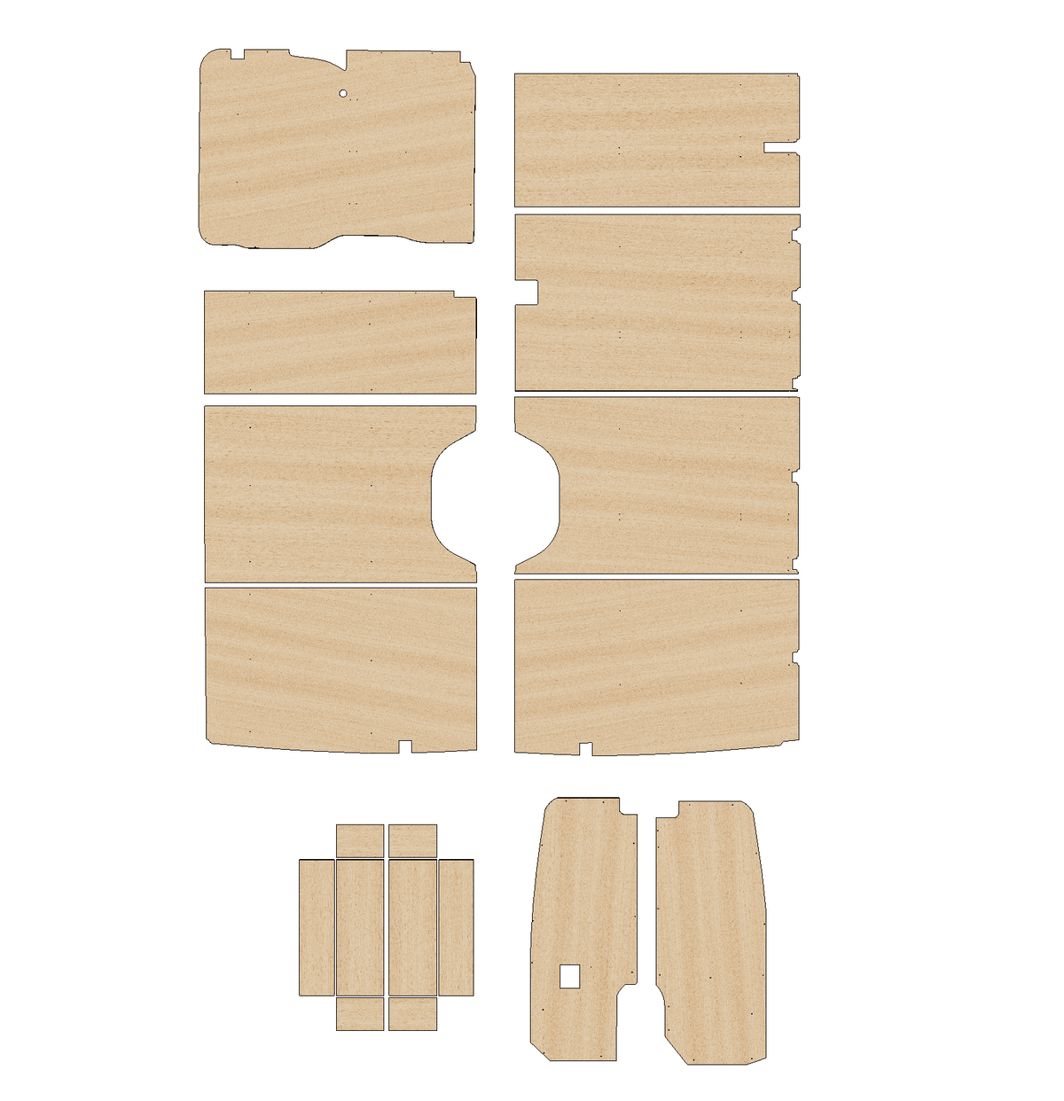 Mercedes Sprinter 2018-Present - Full Ply Lining Kit