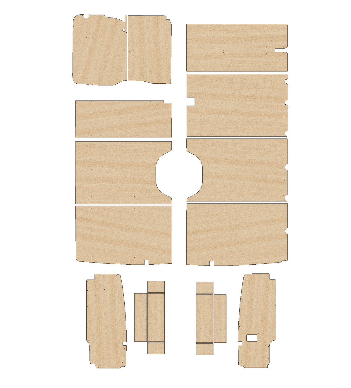 Mercedes Sprinter 2006-17 - Full Ply Lining Kit