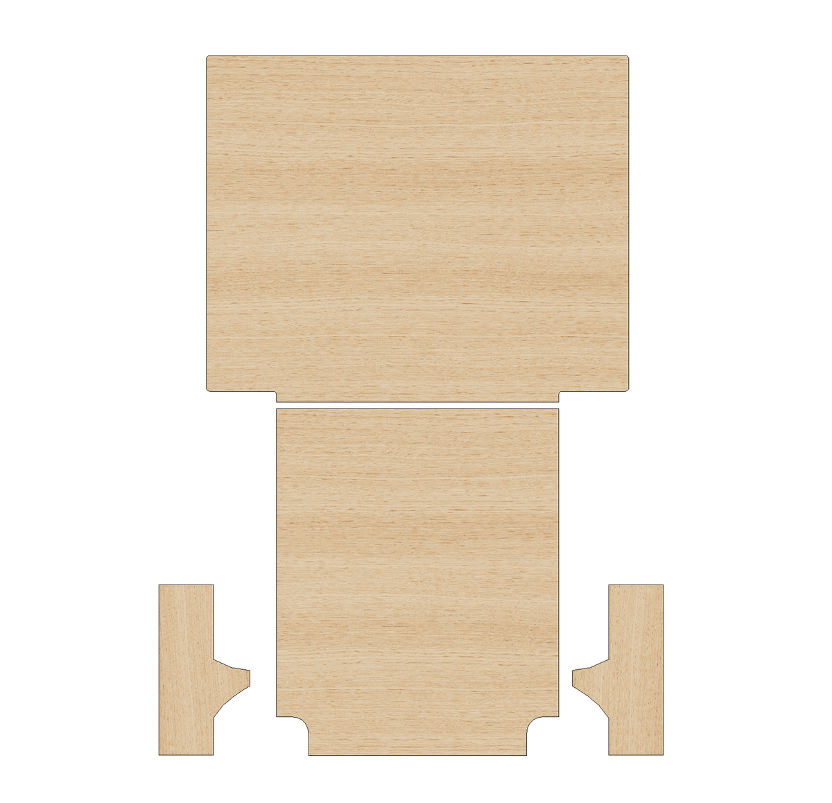 Kia PV5 Cargo 2025 - Present - Floor Ply Lining Kit