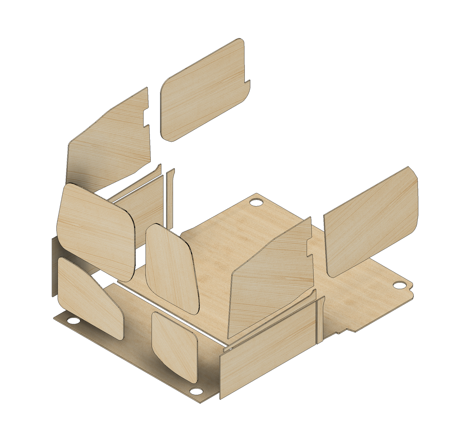 Peugeot Partner 2018 - Present - Full Ply Lining Kit