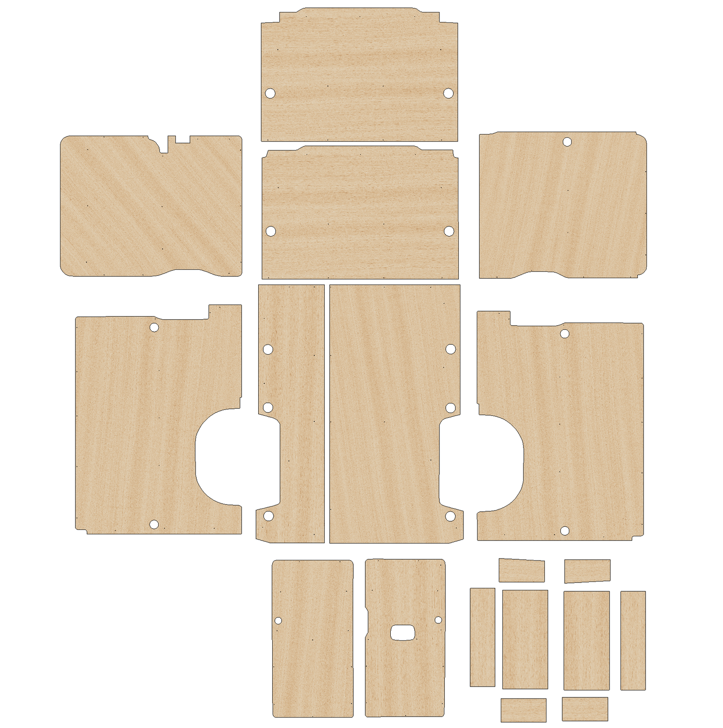 Peugeot Boxer 2006-Present - Full Ply Lining Kit