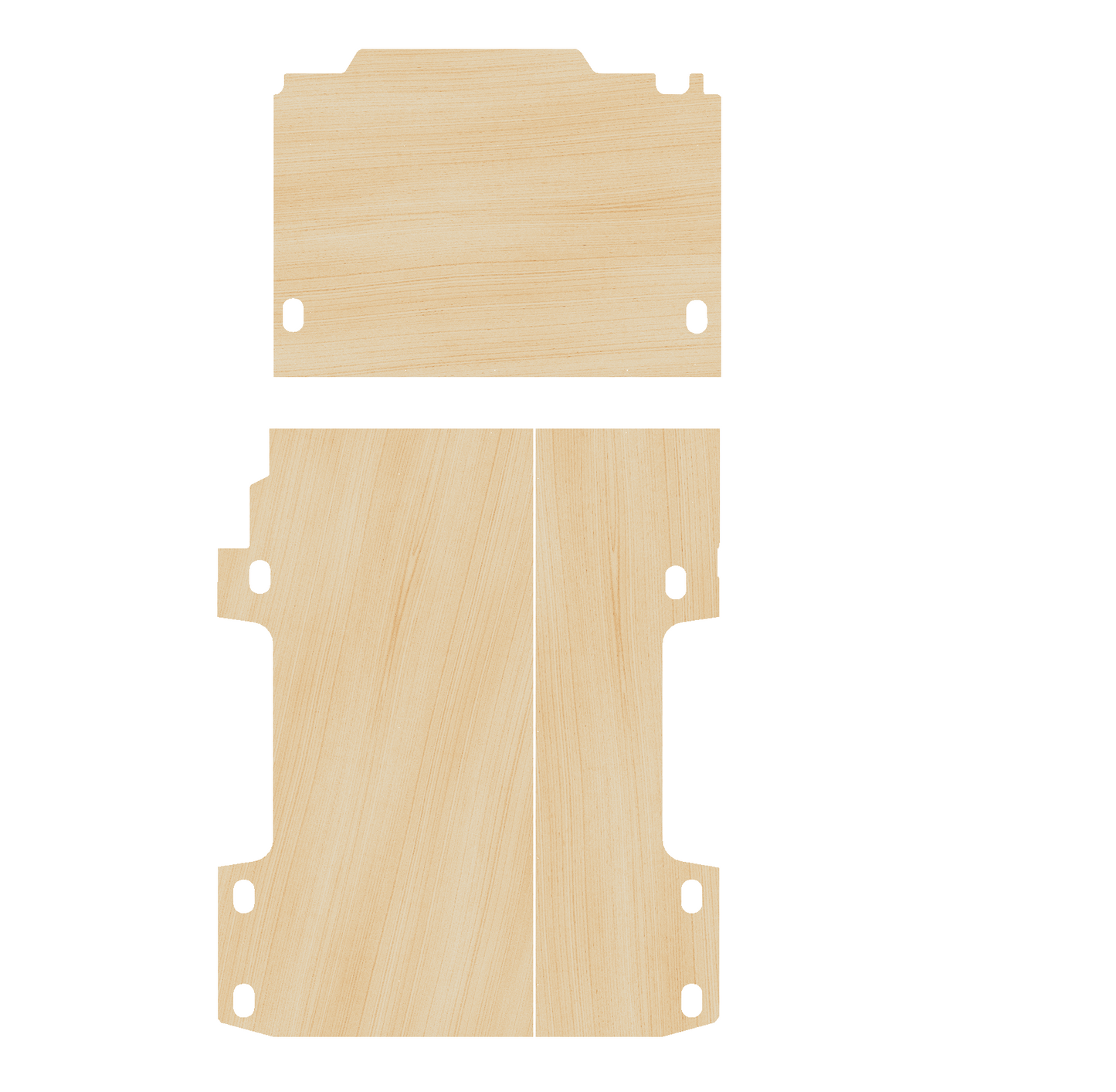 Volkswagen Crafter 2017-Present, MWB FWD - Floor Ply Lining Kit