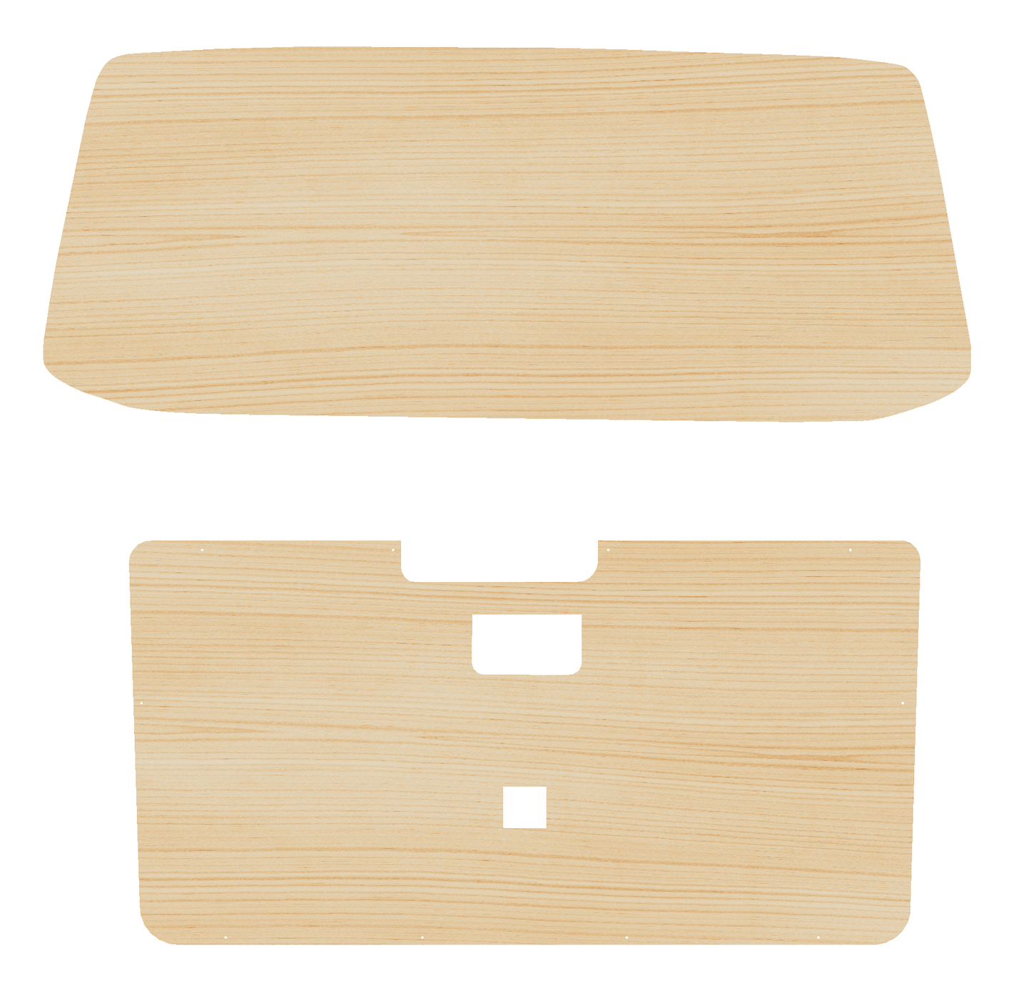 Volkswagen Transporter T5 2003-16 - Rear Tailgate Panels Ply Lining Kit