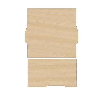 Citroen Berlingo 2008-2018 LWB Double Sliding Door - Floor Ply Lining Kit