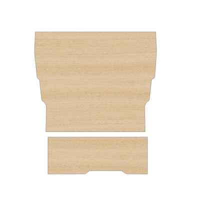 Citroen Berlingo 2008-2018 SWB No Sliding Door - Floor Ply Lining Kit