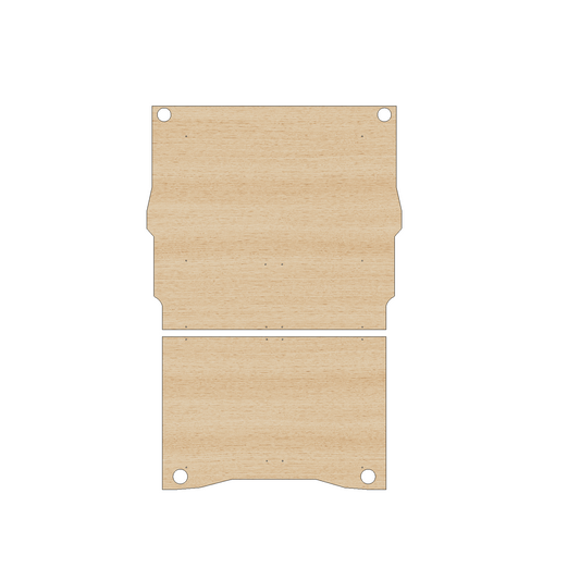 Citroen Berlingo 2018 - Present LWB Double Sliding Door - Floor Ply Lining Kit