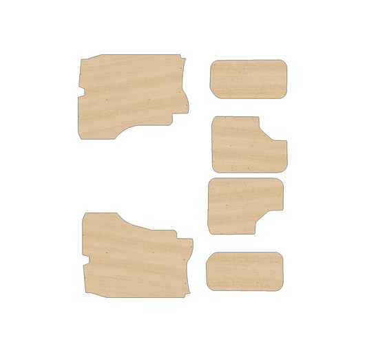 Citroen Dispatch 2016-Present LWB - Side Panels Ply Lining Kit