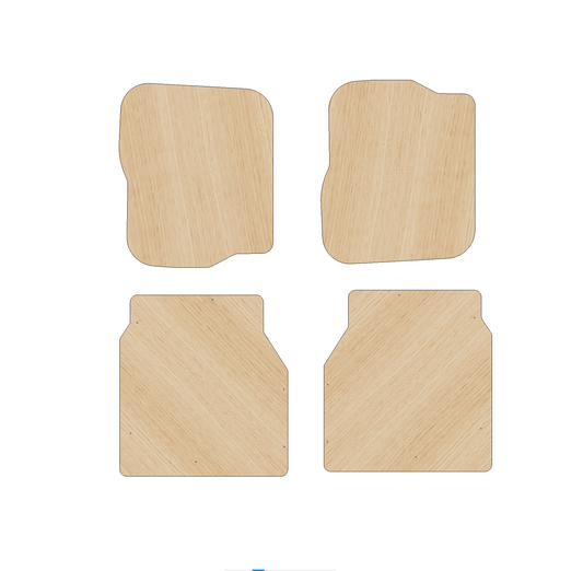 Citroen Dispatch 2016-Present MWB - Rear Door Panels Ply Lining Kit