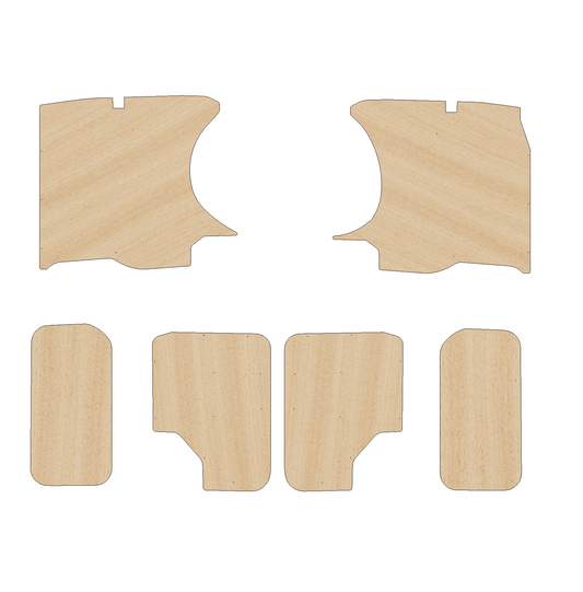 Citroen Dispatch 2016-Present MWB - Side Panels Ply Lining Kit
