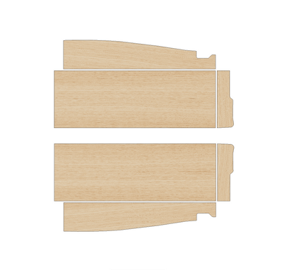 Citroen Dispatch 2016-Present SWB - Wheel Boxes Ply Lining Kit