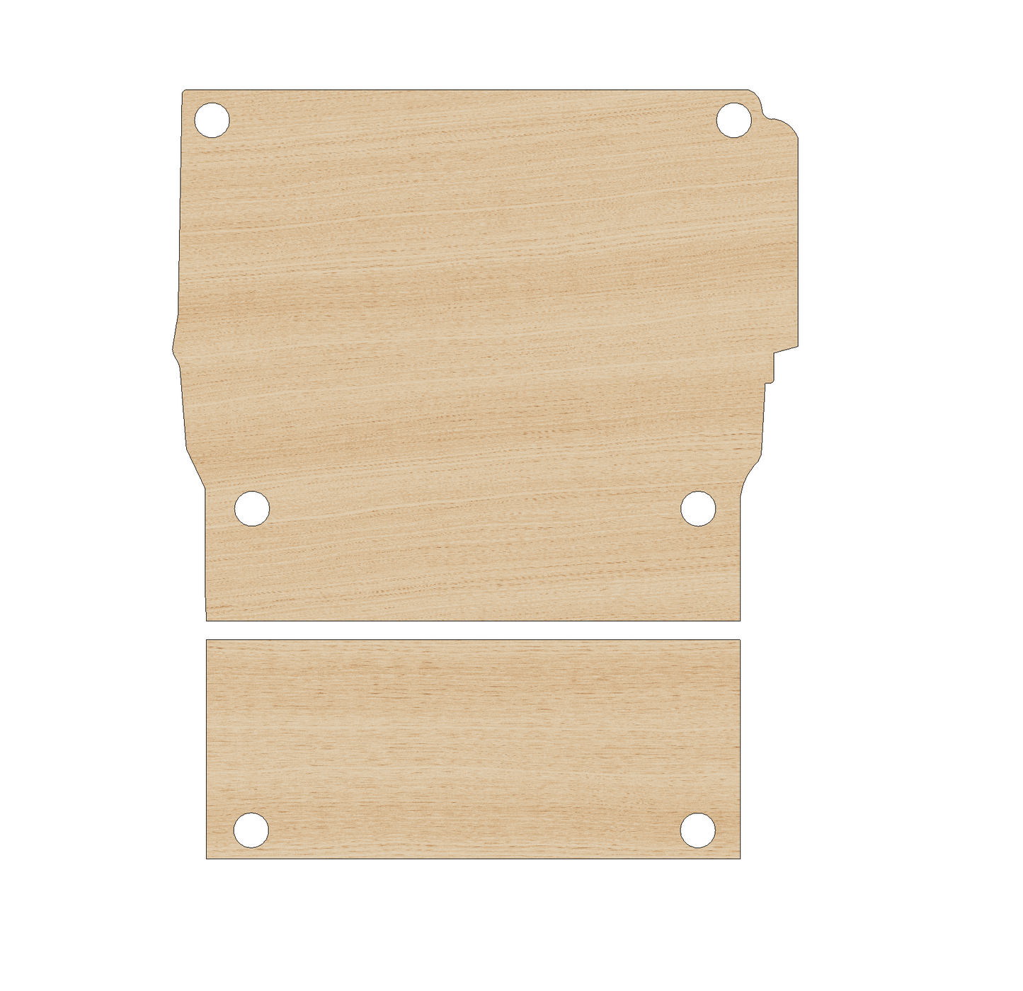 Fiat Doblo 2022 - Present SWB - Floor Ply Lining Kit