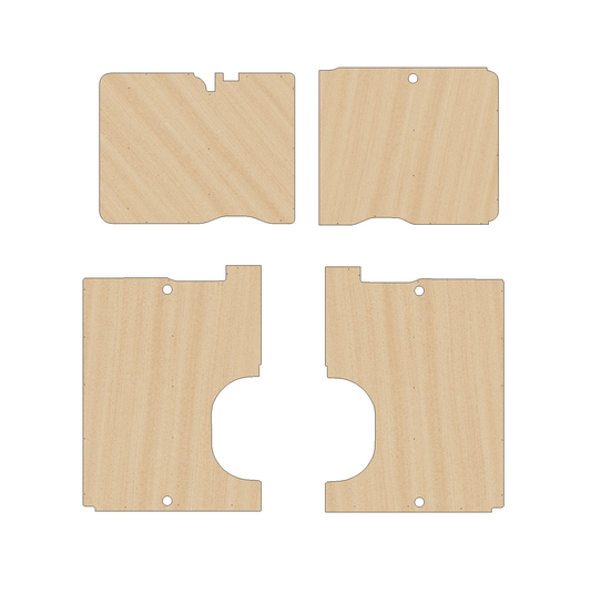 Fiat Ducato 2006-Present LWB L3 Any Height - Side Panels Ply Lining Kit