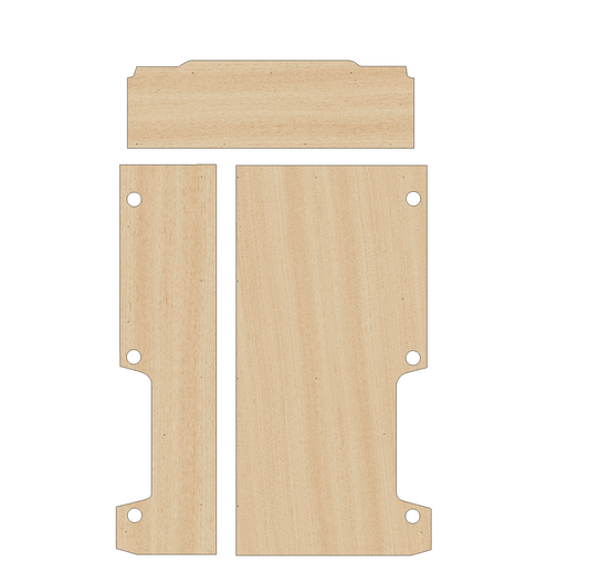 Fiat Ducato 2006-Present MWB L2 - Floor Ply Lining Kit