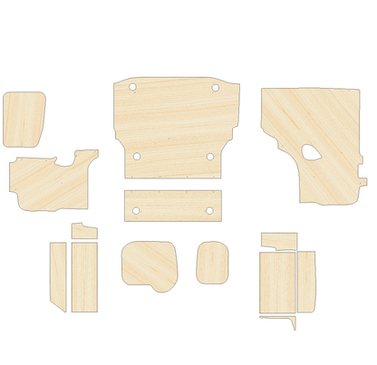 Fiat Fiorino 2008 - Present  - Full Ply Lining Kit