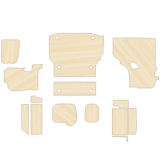 Fiat Fiorino 2008 - Present  - Full Ply Lining Kit