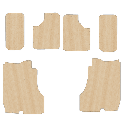 Fiat Scudo 2022-Present LWB - Side Panels Ply Lining Kit