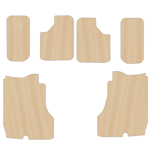 Fiat Scudo 2022-Present LWB - Side Panels Ply Lining Kit