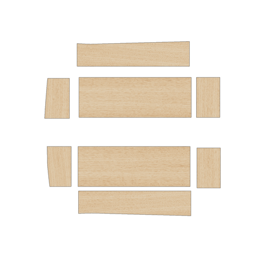 Fiat Talento 2016-2020 SWB - Wheel Boxes Ply Lining Kit