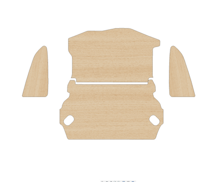Ford Fiesta Van 2008-2017 - Full Ply Lining Kit