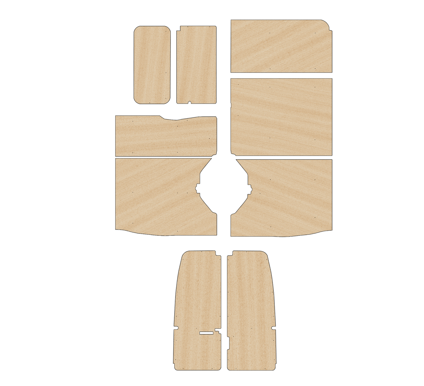 Ford Transit 2000-2014  - Full Ply Lining Kit