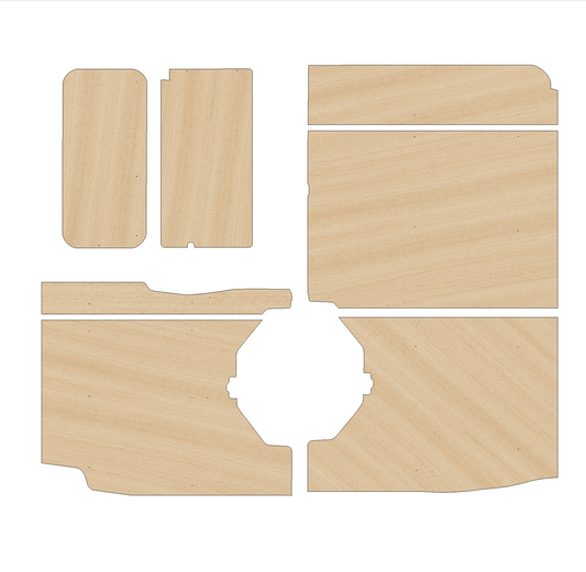 Ford Transit 2000-2014 MWB FWD - Side Panels Ply Lining Kit