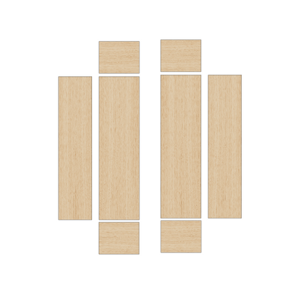 Ford Transit 2000-2014 RWD - Wheel Boxes Ply Lining Kit