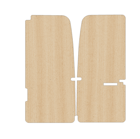 Ford Transit 2000-2014 SWB FWD - Tall Rear Door Panels Full Ply Lining Kit