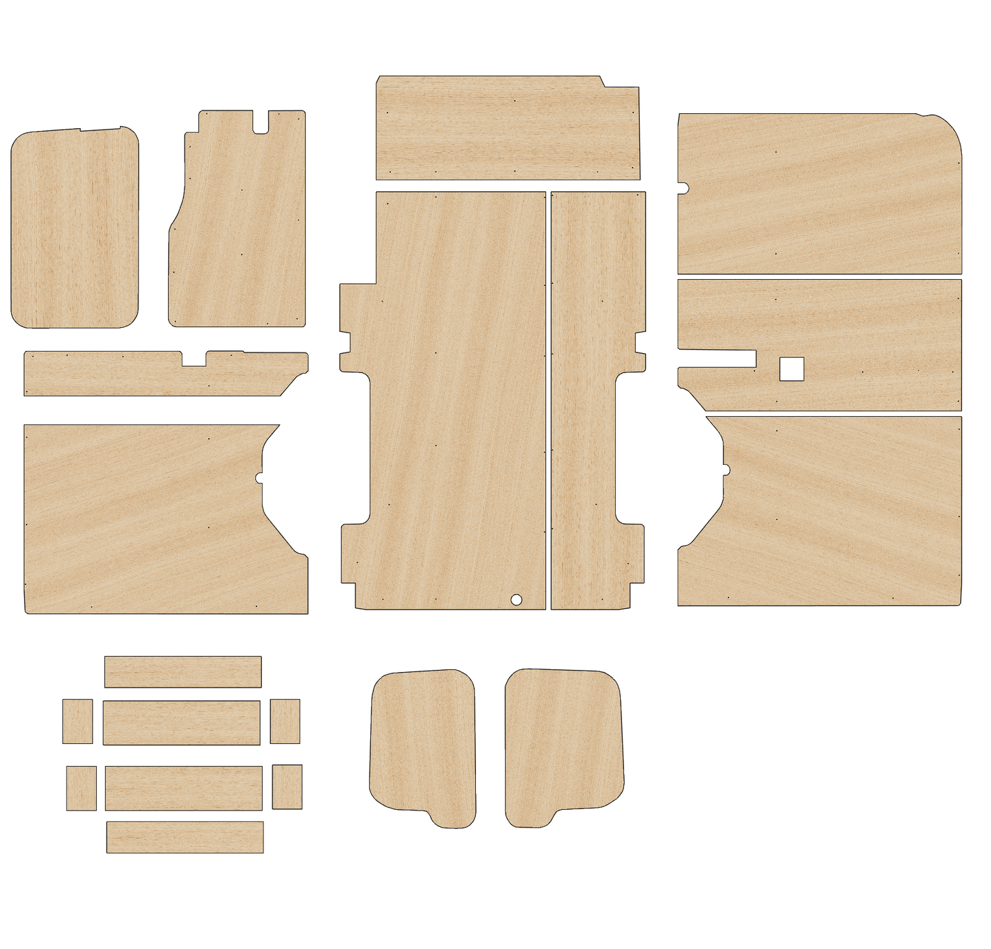 Ford Transit 2014-Present - Full Ply Lining Kit